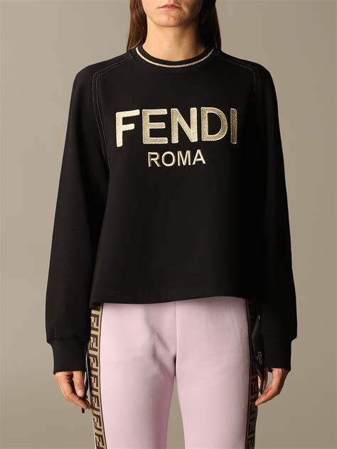 fendi tshirt woman|fendi sweatshirt women's.